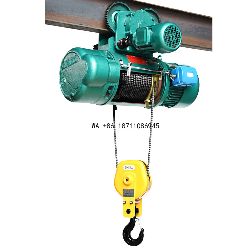 Car Jack - Guincho Elétrico 5t/10t/15t com Carrinho Motorizado,
