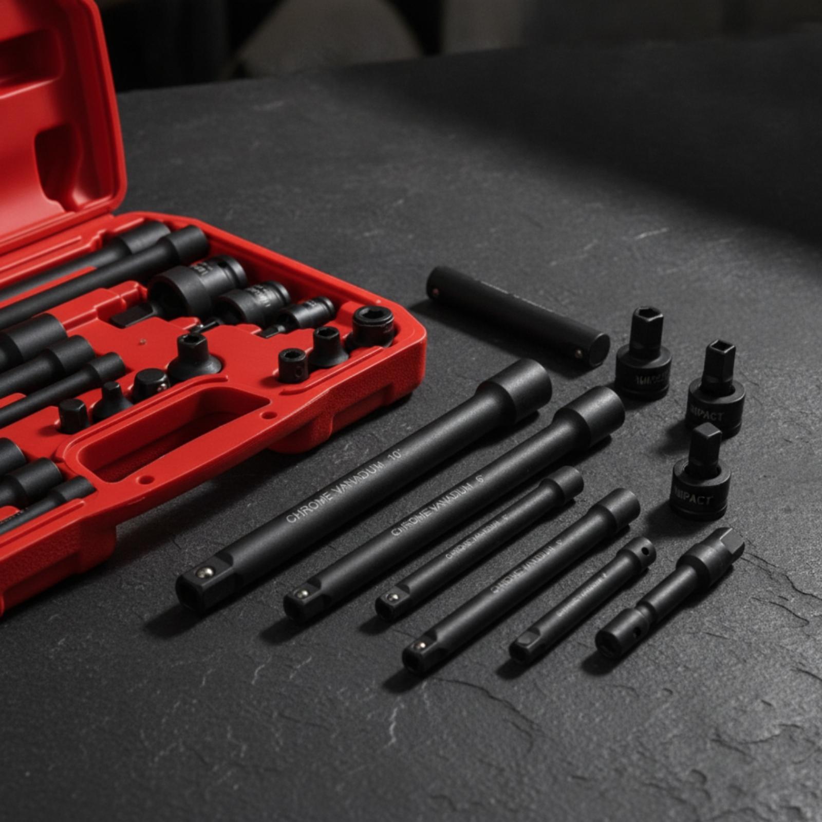 Kit de Chave de Impacto com 18 - Automotive Tools avaliação e preço